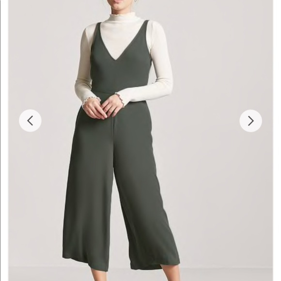 Forever 21 Pants - Green Jumpsuit